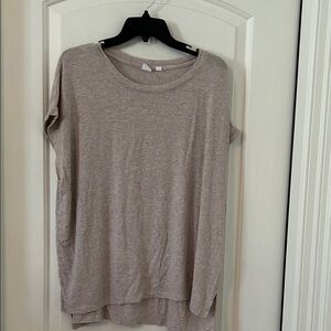 GAP Light Brown Short Sleeve Top